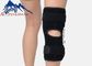 Banda elastica di sostegno del ginocchio del neoprene per colore nero delle donne e degli uomini fornitore
